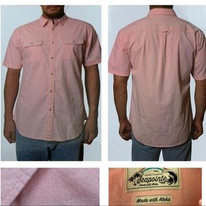 🆕 Seapointe Men's Hawaiian Tropical Shirt